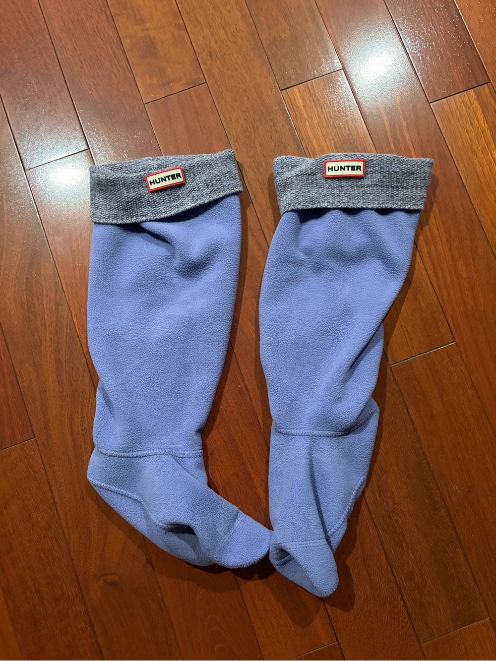 Hunter Boot Socks with Gray Cuff